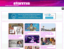 Tablet Screenshot of evanitha.com